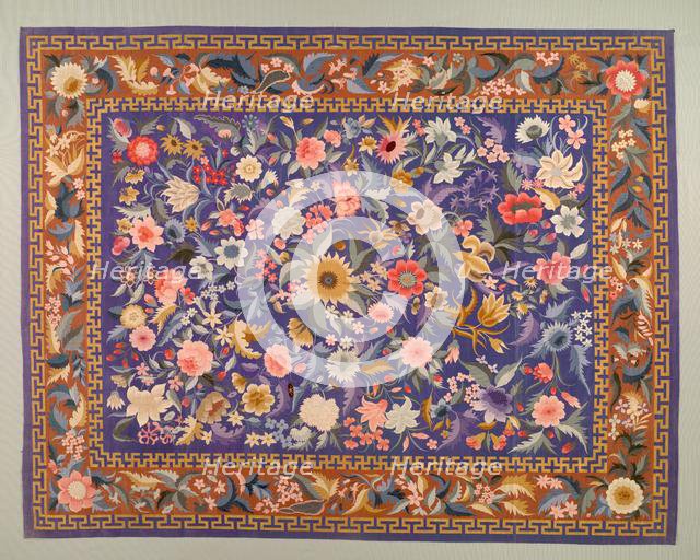 Bedcover, 1800s - 1900s. Creator: Unknown.