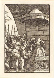 Pilate Washing His Hands, c. 1513. Creator: Albrecht Altdorfer.