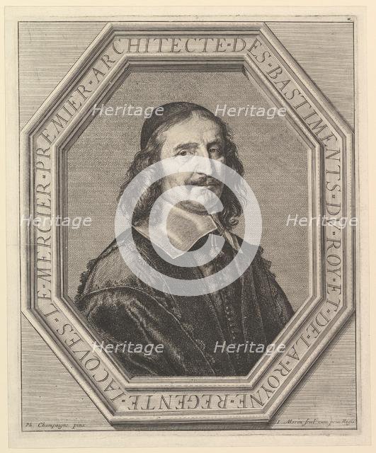 Jacques Le Mercier, architecte du roi. Creator: Jean Morin.