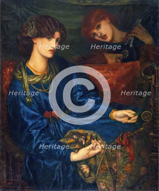 Mariana, 1870. Creator: Dante Gabriel Rossetti.