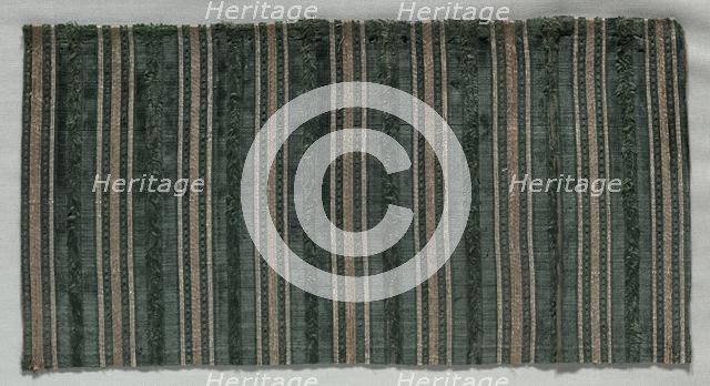 Velvet Fragment, 1700s. Creator: Unknown.