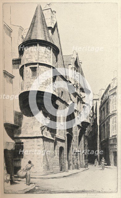 'Hotel de Sens', 1915. Artist: Otto J Schneider.