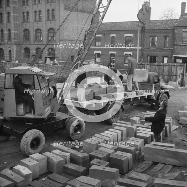 Coventry Cathedral, Priory Street, Coventry, 05/11/1956. Creator: John Laing plc.