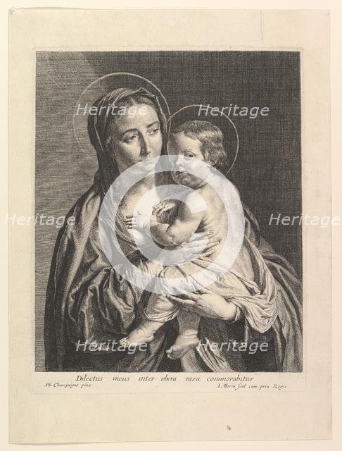La Vierge a l'enfant. Creator: Jean Morin.