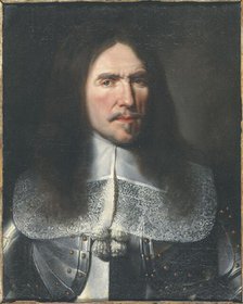 Portrait of Henri de la Tour d'Auvergne, viscount of Turenne (1611-1675), c1650. Creator: Unknown.