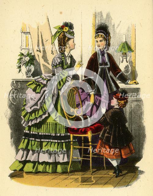 'The Young Englishwoman, 1871', 1943. Creator: Unknown.