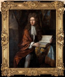 The Hon Robert Boyle, experimental philosopher. Creator: Unknown.