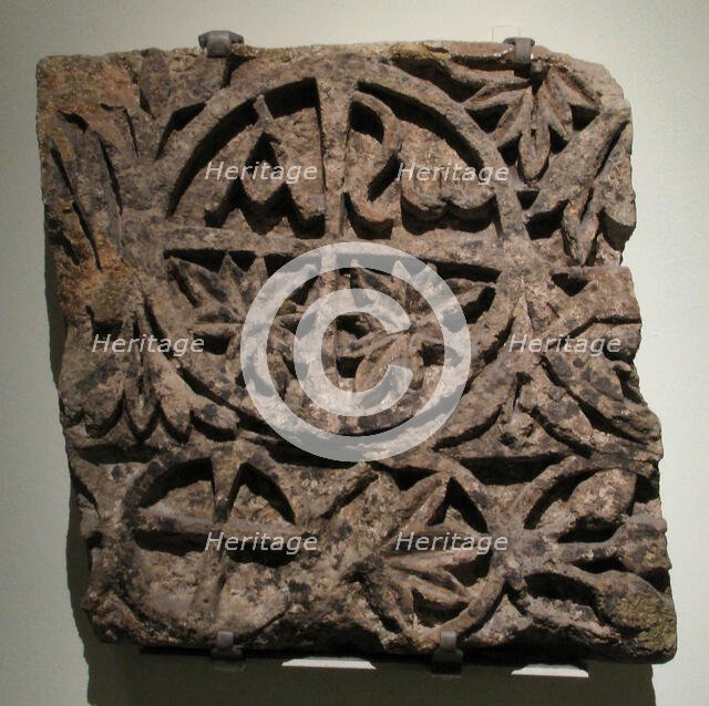Fragment of a Lintel, Byzantine, 400-550. Creator: Unknown.