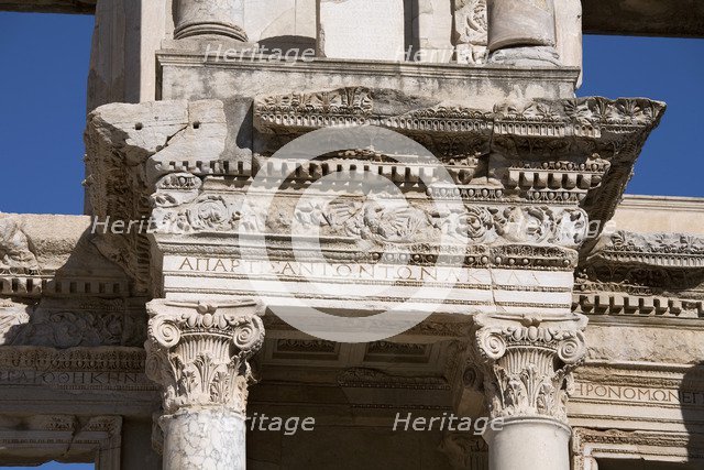 Celsus Library, Ephesus, Turkey.  Artist: Samuel Magal
