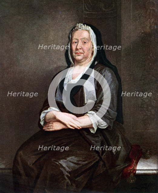 'Mrs Richard Hogarth', the artist's mother, mid 18th century (1901). Artist: William Hogarth