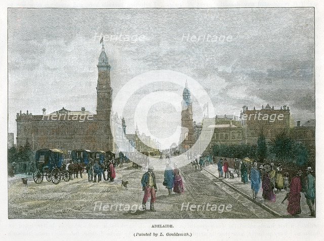 Adelaide, South Australia, Australia, c1890. Artist: Unknown