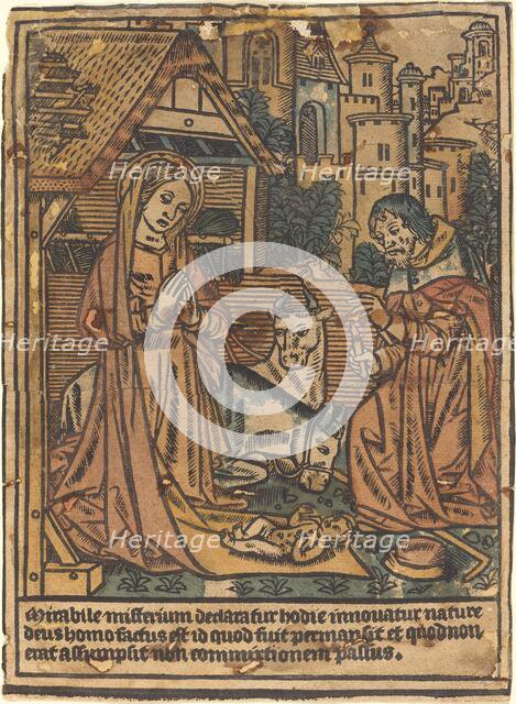 The Nativity, 1490/1500. Creator: Unknown.