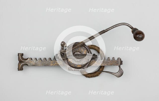 Cranequin (Winder) for a Sporting Crossbow, Germany, 1550/1600. Creator: Unknown.