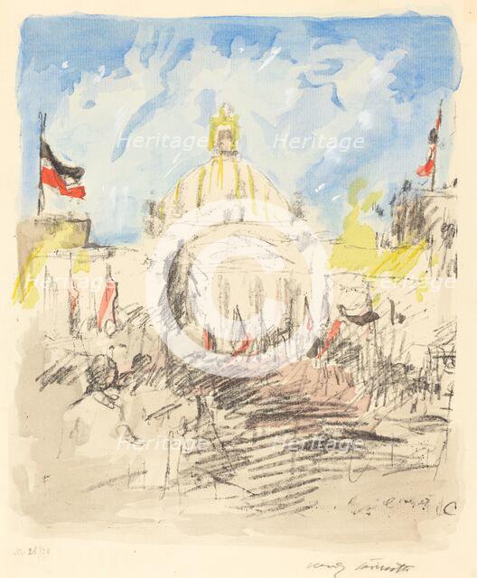 Bismarckfeier (Celebration for Bismarck), 1915. Creator: Lovis Corinth.