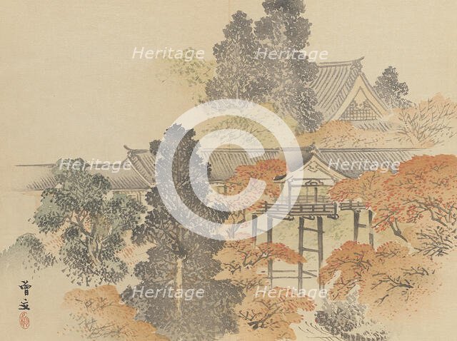Twenty-Five Views of the Capital (image 24 of 29), Late 19th century. Creator: Morikawa Sobun.