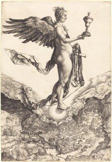 Nemesis (The Great Fortune), c. 1501/1502. Creator: Albrecht Durer.