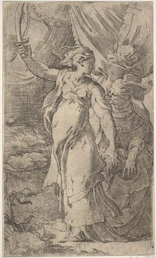 Judith, early 16th century. Creator: Parmigianino.