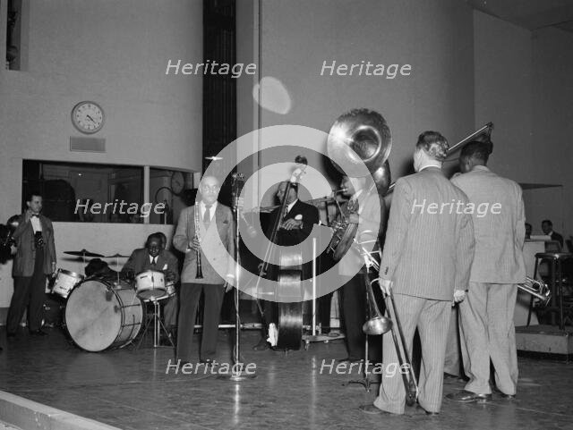 Portrait of Sy Sinclair, 1938. Creator: William Paul Gottlieb.