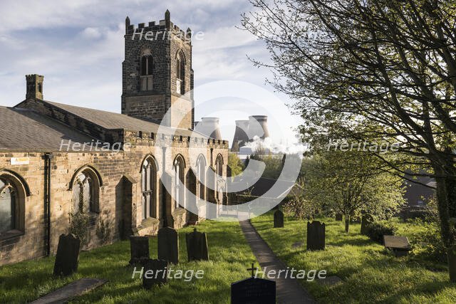 St Edward's Church, Brotherton, North Yorkshire, 2018. Creator: Steven Baker.