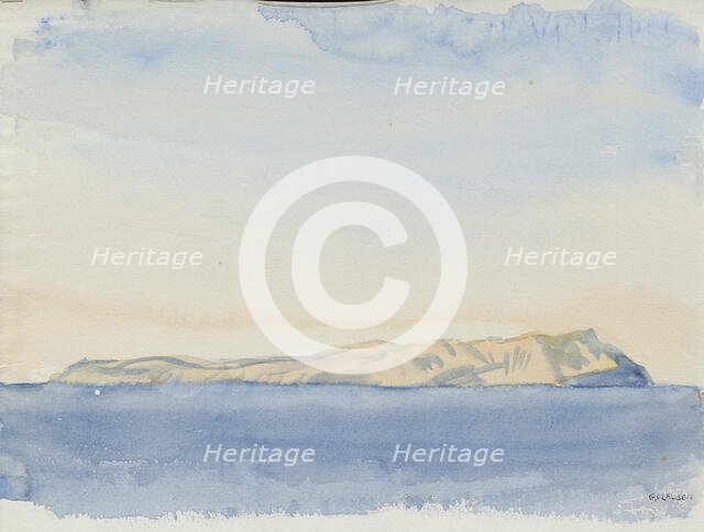 The first Greek Island', c1875-1944. Creator: George Clausen.