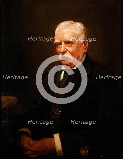 Sir Patrick Manson (1844-1922), investigator of tropical diseases. Creator: Walter Ernest Webster.