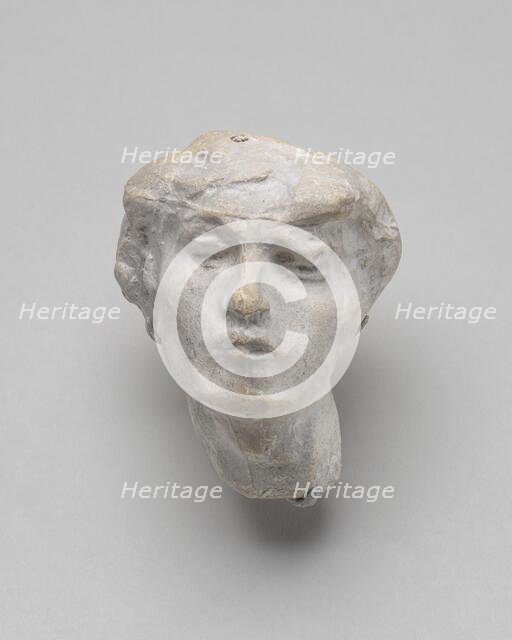 Head of a Woman, possibly 1880s. Creator: Auguste Rodin.