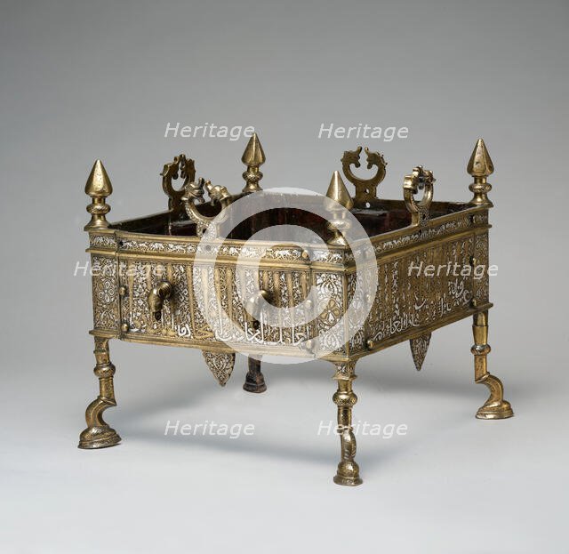 Brazier of Sultan al-Malik al-Muzaffar Shams al-Din Yusuf ibn 'Umar, Egypt, second half 13th cent. Creator: Unknown.