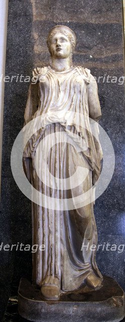 Statue of a Goddess, possibly Demeter. Artist: Unknown
