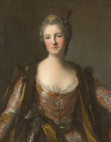 Marquise de Broglie (1718-1777) as Sultana, Made 1742. Creator: Jean-Marc Nattier.