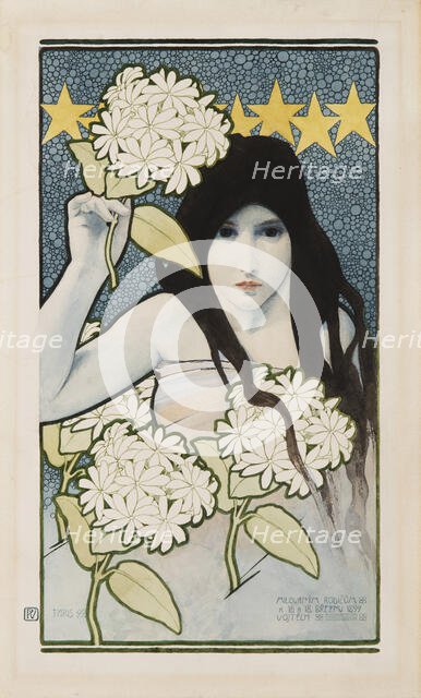 Day and Night (Diptych), 1899. Creator: Preissig, Vojtech (1873-1944).