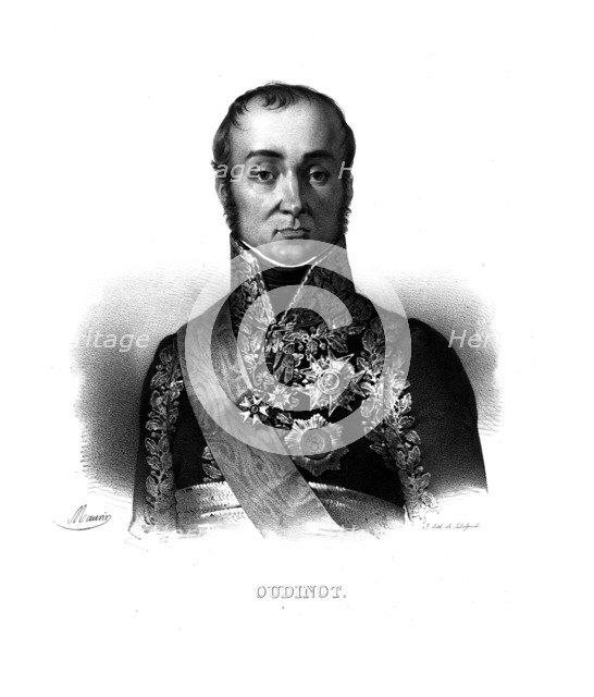 Nicolas Charles Oudinot, c1811. Artist: Maurin.