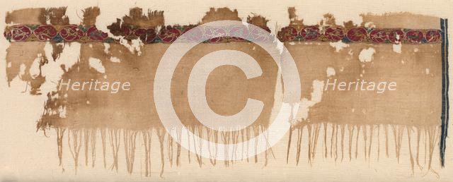 Fragment of a Tiraz, 1080 - 1099. Creator: Unknown.