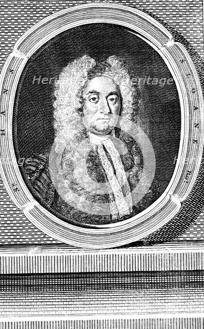 Hans Sloane, English physician and naturalist, 1753. Artist: Unknown