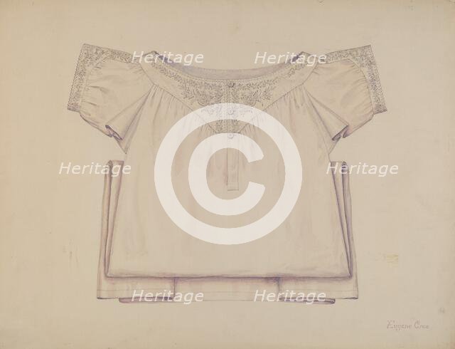 Chemise, c. 1938. Creator: Eugene Croe.
