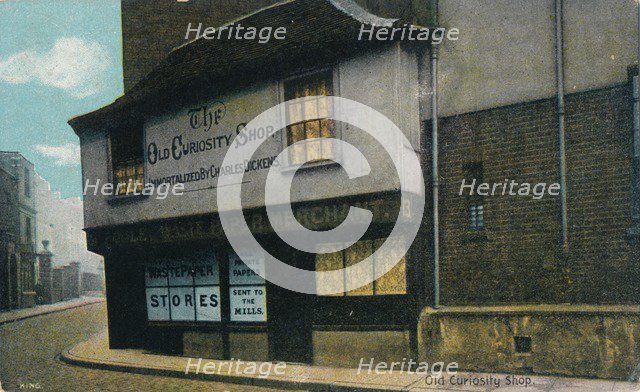 'Old Curiosity Shop', c1910.  Artist: Unknown.