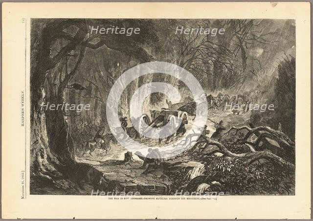 The War in East Tennessee, published November 21, 1863. Creator: Unknown.