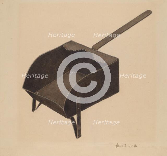 Ember Carrier, 1935/1942. Creator: Alois E. Ulrich.