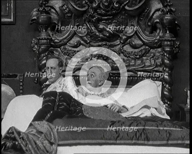 Actor Ralph Lynn Performing in the Play 'Thark' at the Aldwych Theatre London, 1920s. Creator: British Pathe Ltd.