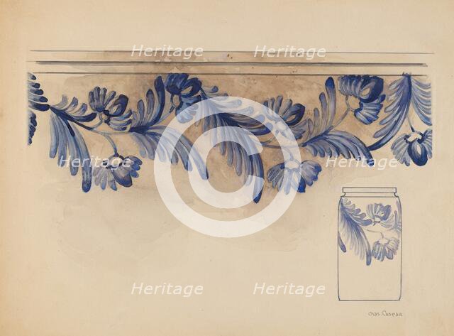 Jar, c. 1937. Creator: Charles Caseau.