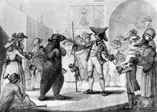 'Dancing Bear', 1785. Artist: C Knight