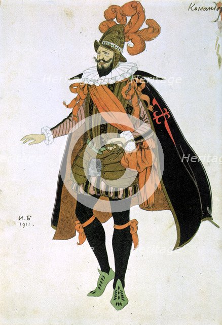 Commander', 1911.  Creator: Bilibin, Ivan Yakovlevich (1876-1942).