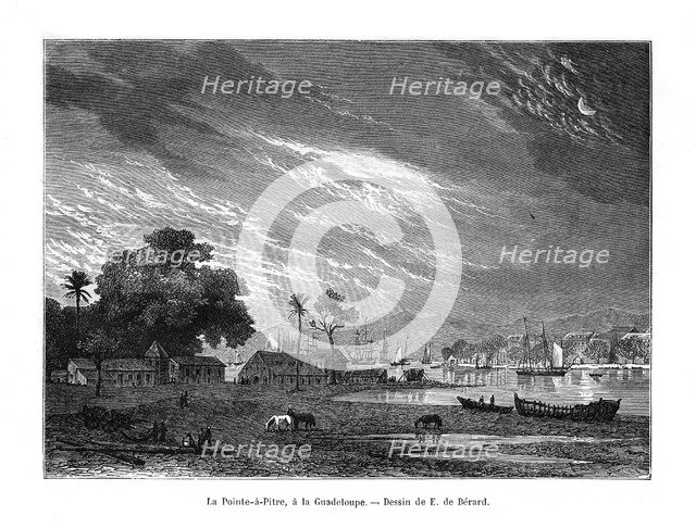 La Pointe-a-Pitre, Guadeloupe, 19th century. Artist: E de Berard