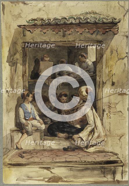 Boy's School, 19th Century. Creator: Emile Aubert Lessoire (French, 1805-1876).