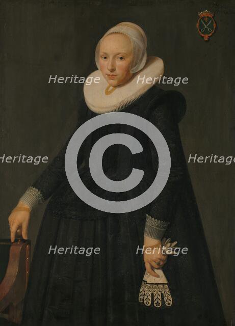 Portrait of Trijntje Tijsdr van Nooij (1606/07-1646), 1631. Creator: Anon.