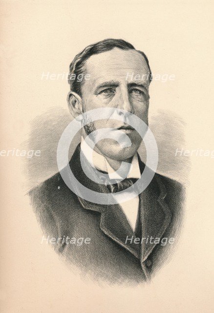 James William Lowther, 1st Viscount Ullswater (1855 -1949), Conservative politician, 1896. Artist: Unknown