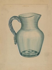 Pitcher, c. 1935. Creator: John Dana.