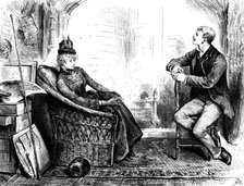 "If you are the cleverest man in London, you are also the most heartless", 1890.  Creator: R. Taylor.