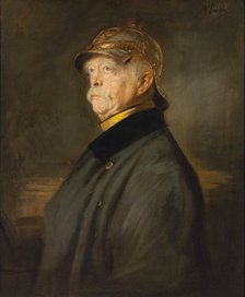 Portrait of Otto von Bismarck (1815-1898).