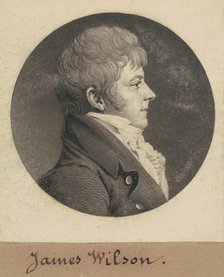 James Wilson, 1809. Creator: Charles Balthazar Julien Févret de Saint-Mémin.