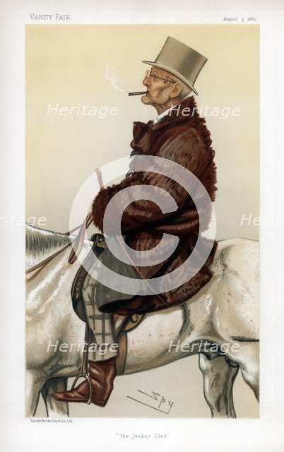 'The Jockey Club', 1882. Artist: Spy